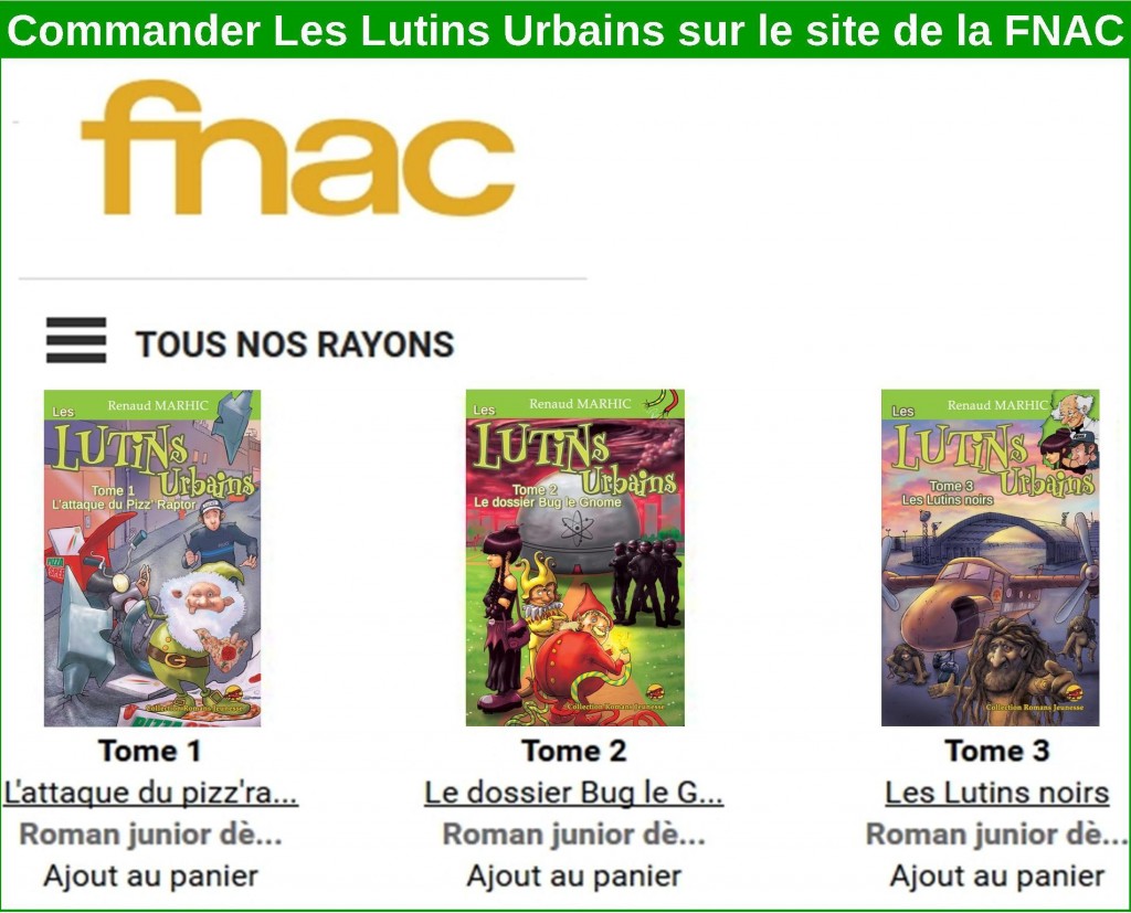 Achetez Les Lutins Urbains sur le site de la FNAC