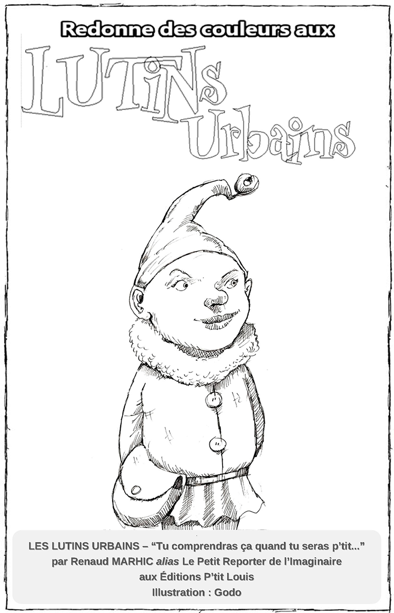 Les Lutins Urbains coloriage : Le Troll - les urbins