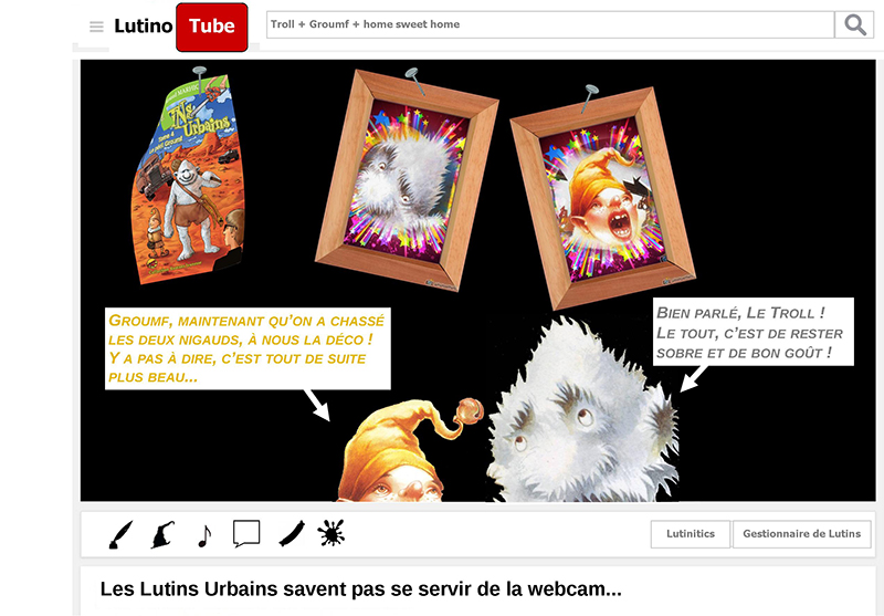 Les Lutins Urbains savent pas se servir de la webcam - les urbins