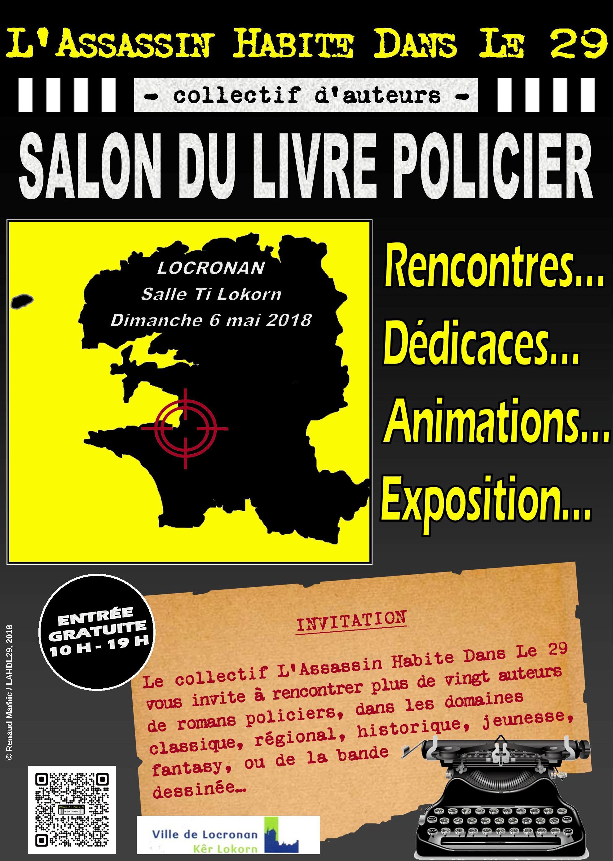 Les Lutins Urbains au Salon du Livre Policier de L'Assassin Habite Dans Le 29 à Locronan