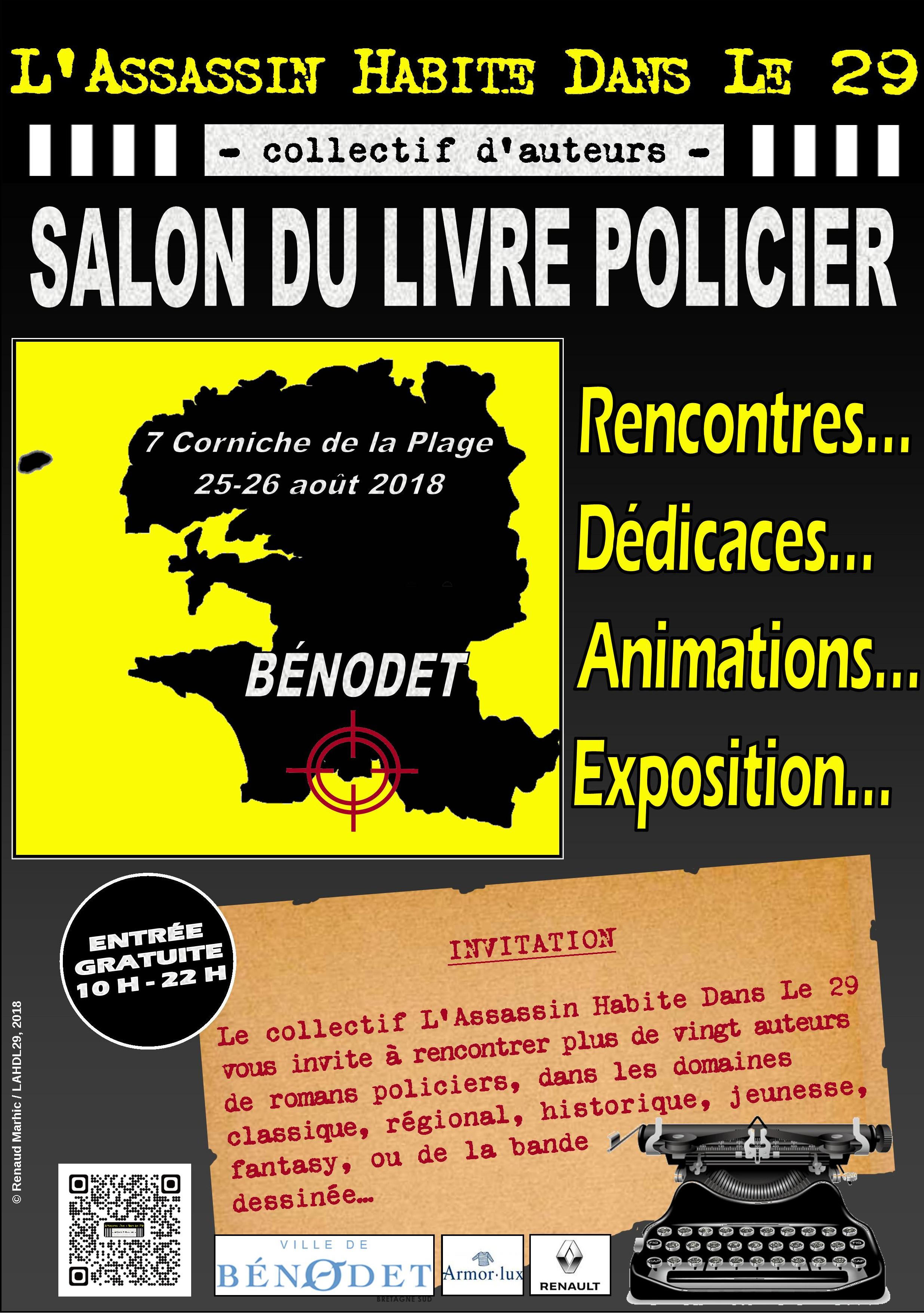 Les Lutins Urbains au salon du Livre Policier de L’Assassin Habite Dans Le 29 à Bénodet 2018