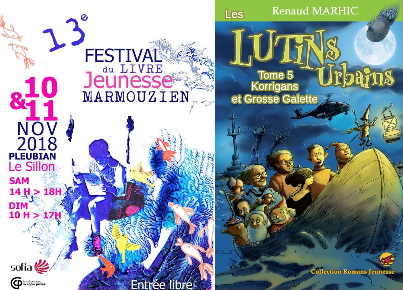 Les Lutins Urbains au Festival du livre jeunesse Les Marmouzien de Pleubian 2019