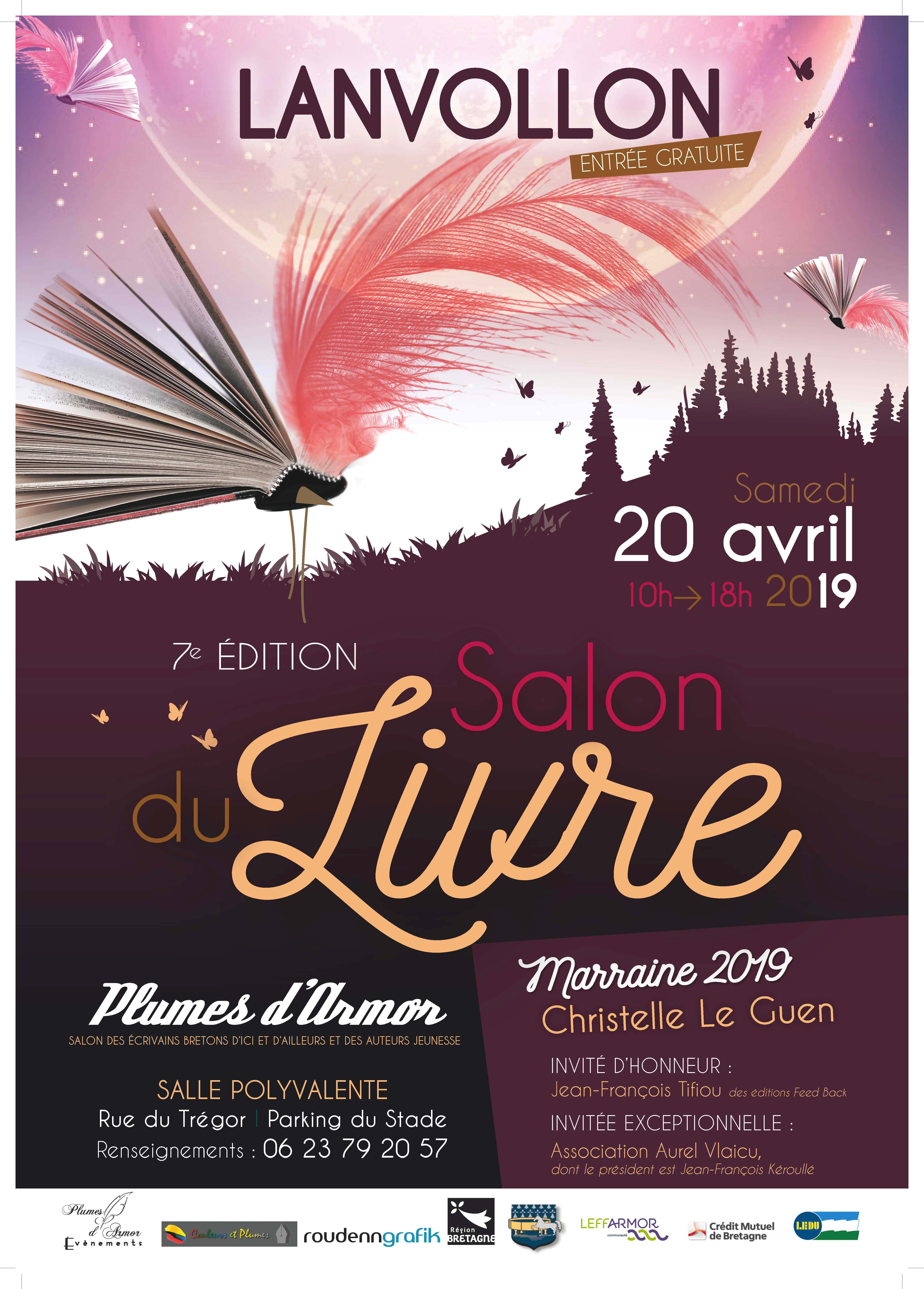 Les Lutins Urbains au Salon du Livre de Lanvolon 2019