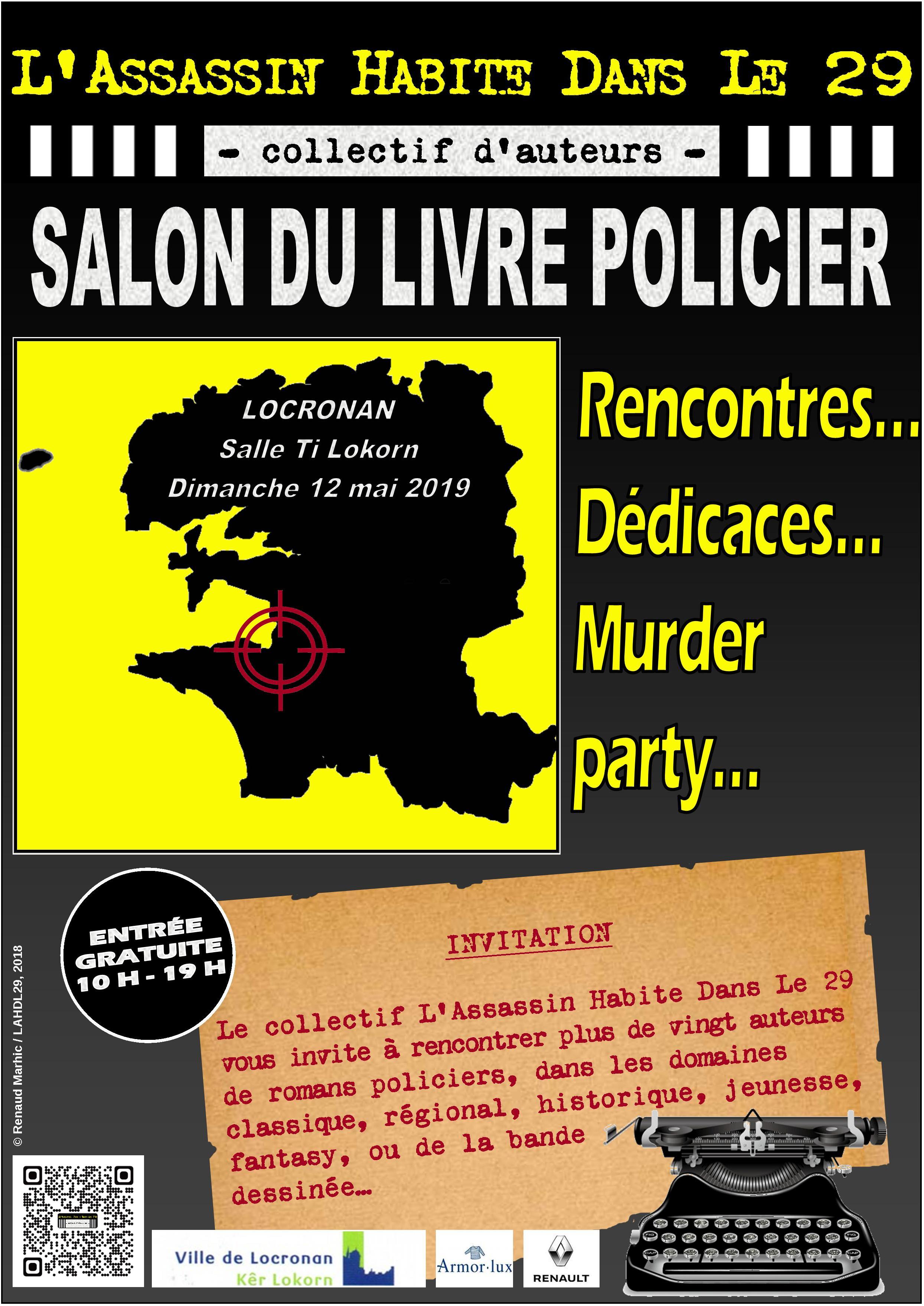 Les Lutins Urbains au Salon du Livre Policier de L'Assassin Habite Dans Le 29 à Locronan