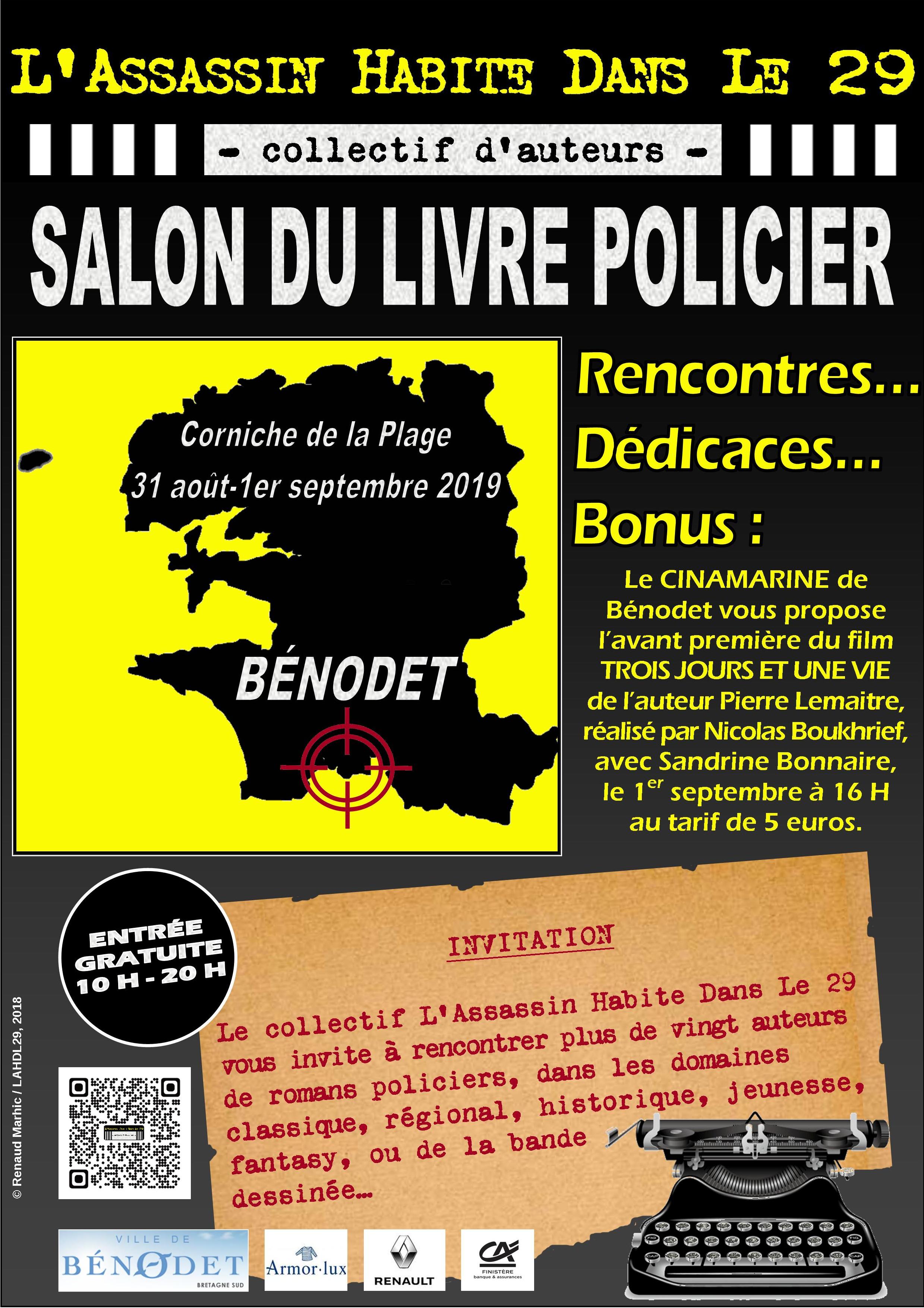 Les Lutins Urbains au salon du Livre Policier de L’Assassin Habite Dans Le 29 à Bénodet 2019