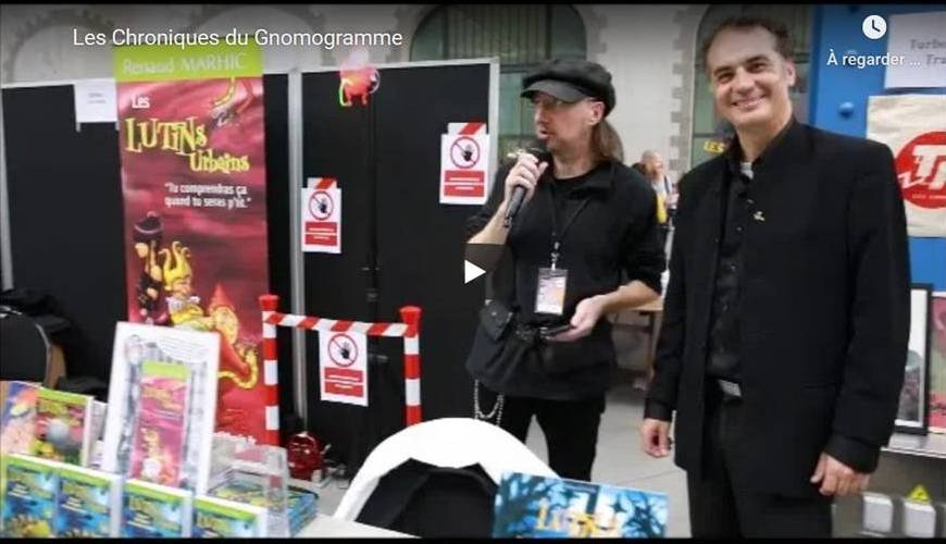 Les Chroniques du Gnomogramme : quand un auteur jeunesse fait apparaître ses personnages en hologrammes (1)