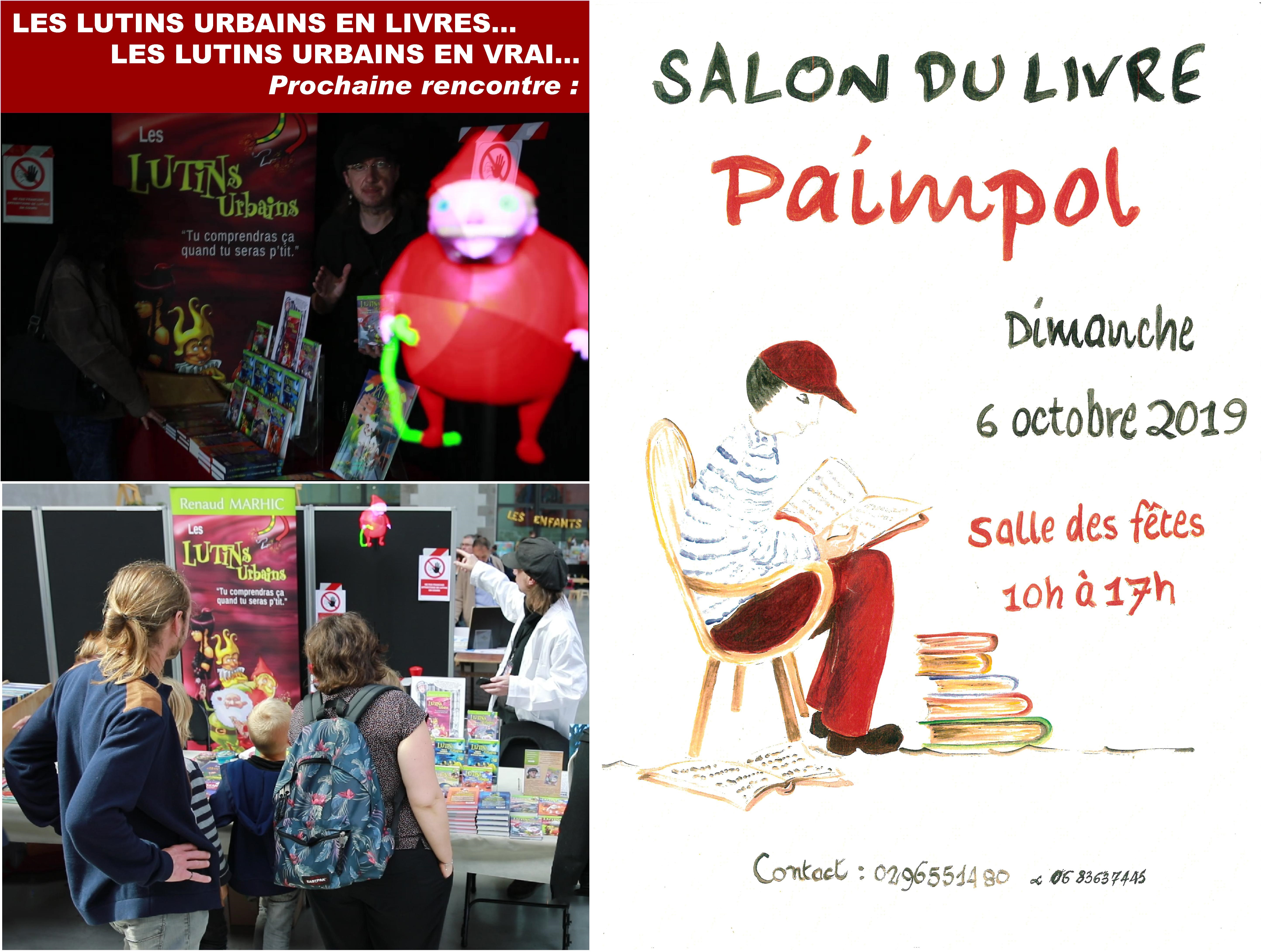 Les Lutins Urbains au Salon du Livre de Paimpol 2019