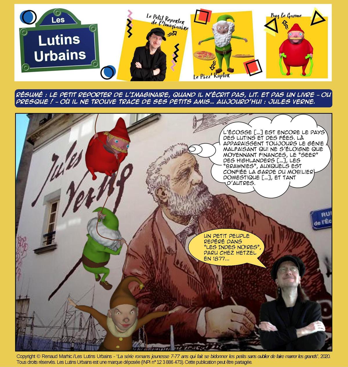 Petit Reporter de l’Imaginaire – Des écrivains et des lutins (18) : Jules Verne