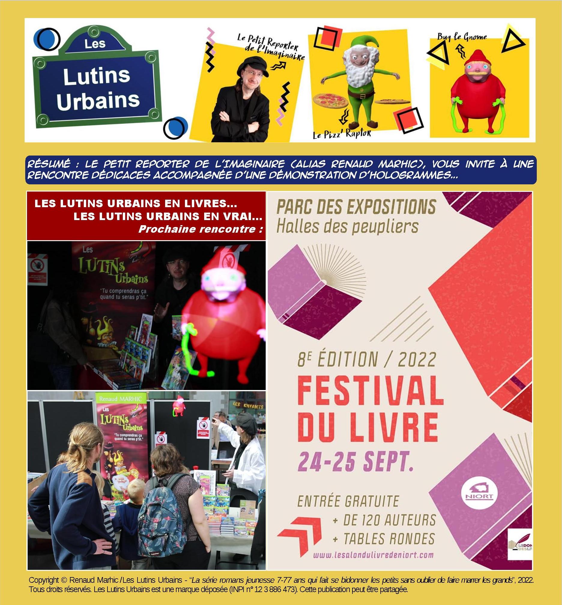 Les Lutins Urbains au Salon du Livre de Niort