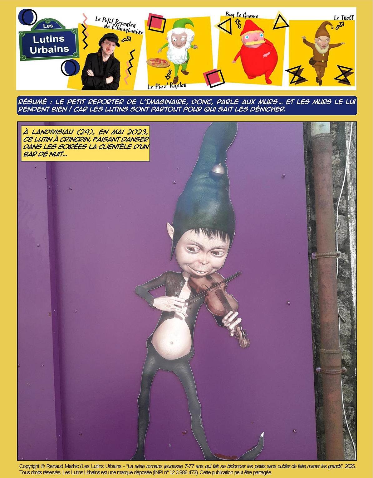 Petit Reporter de l’Imaginaire : les lutins font le mur (60)
