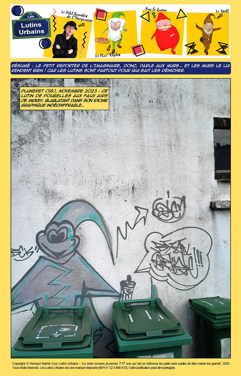 Petit Reporter de l’Imaginaire : les lutins font le mur (62)