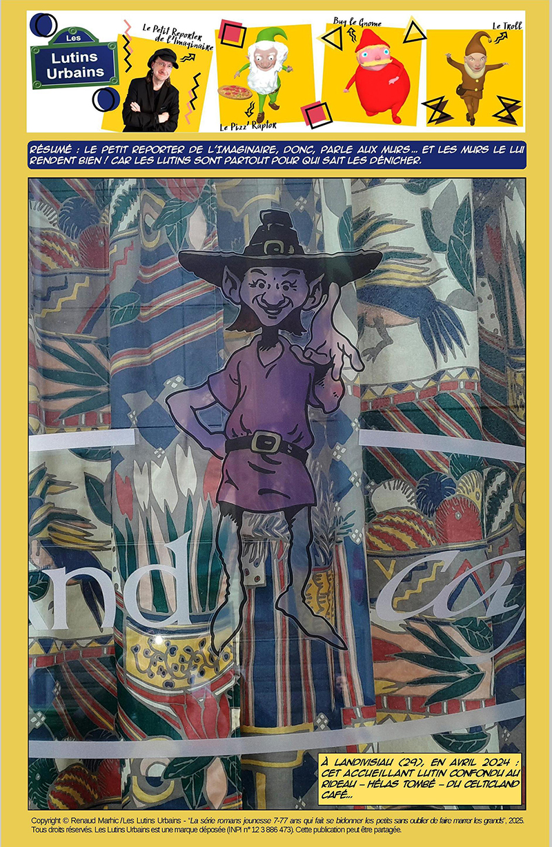 Petit Reporter de l’Imaginaire : les lutins font le mur (63)
