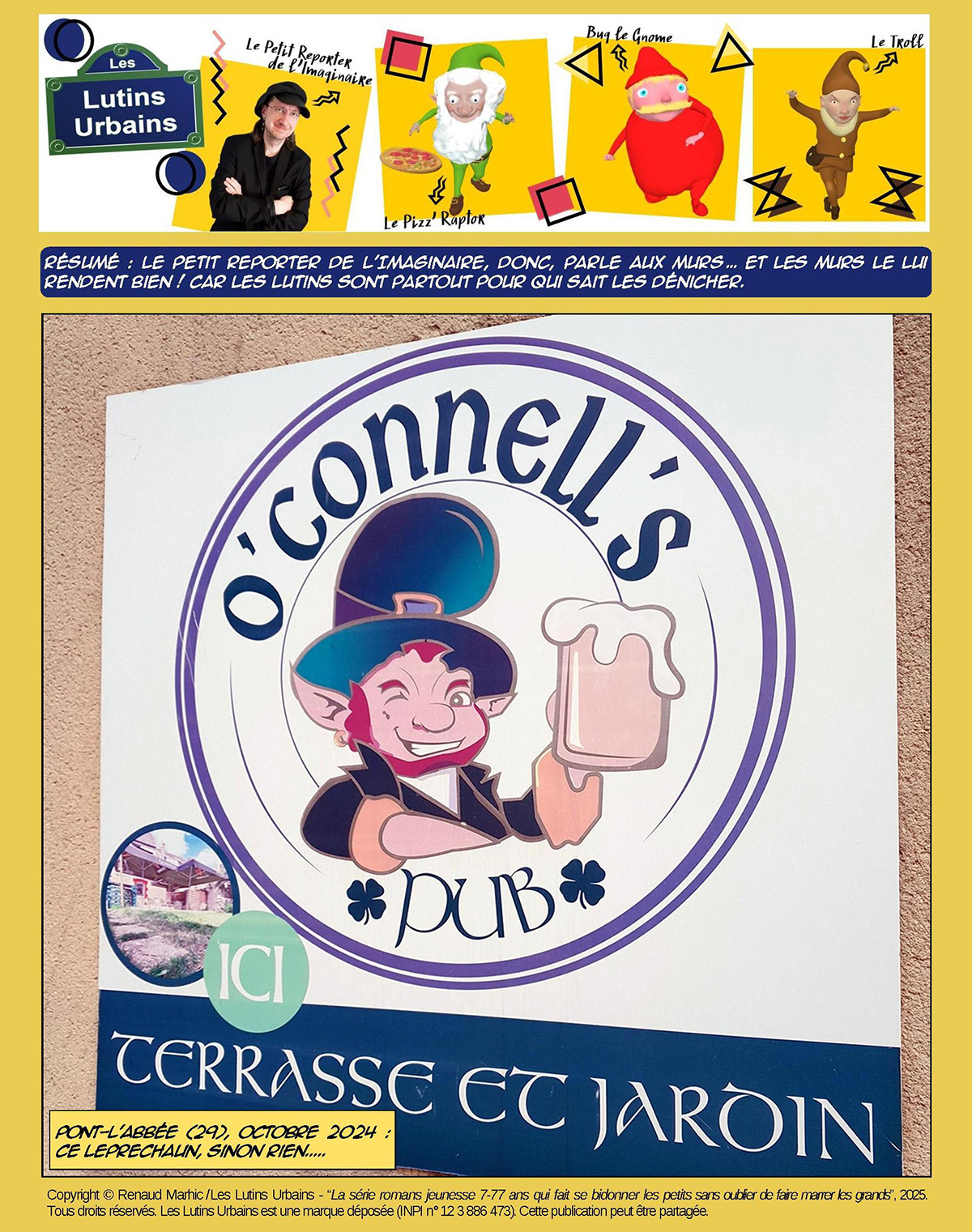 Petit Reporter de l’Imaginaire : les lutins font le mur (69)