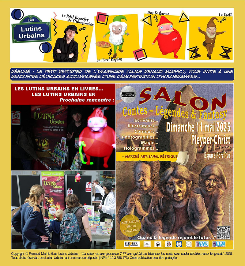 Les Lutins Urbains au Salon Contes – Légendes & Fantasy 2025