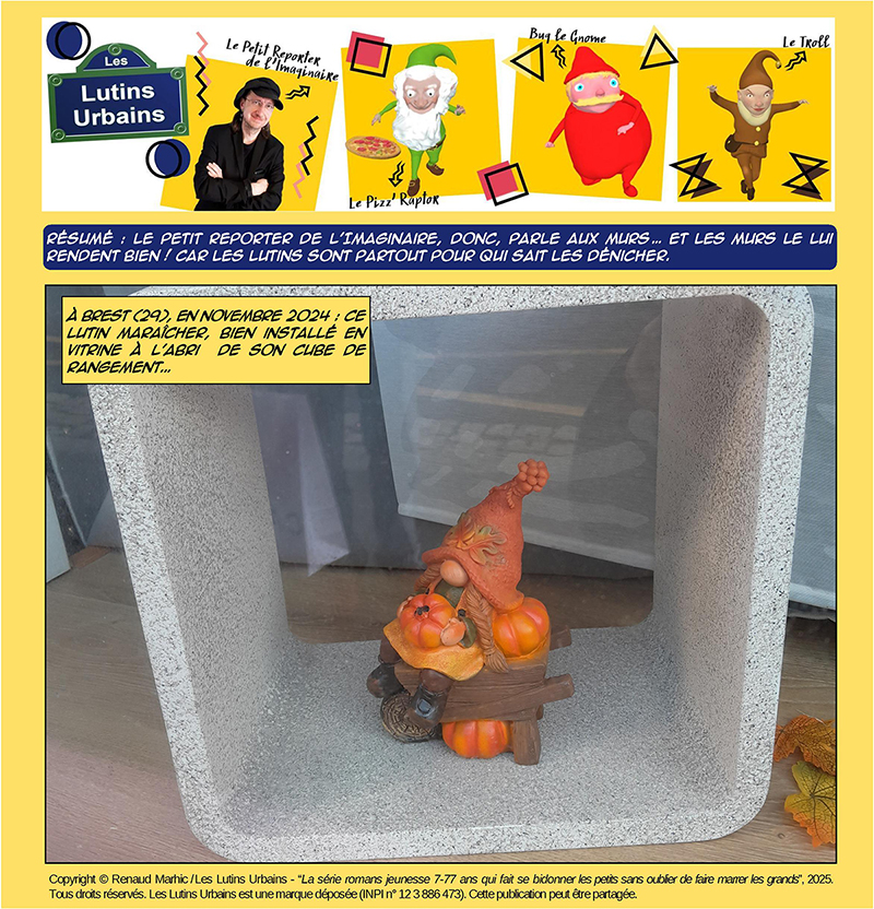 Petit Reporter de l’Imaginaire : les lutins font le mur (70)
