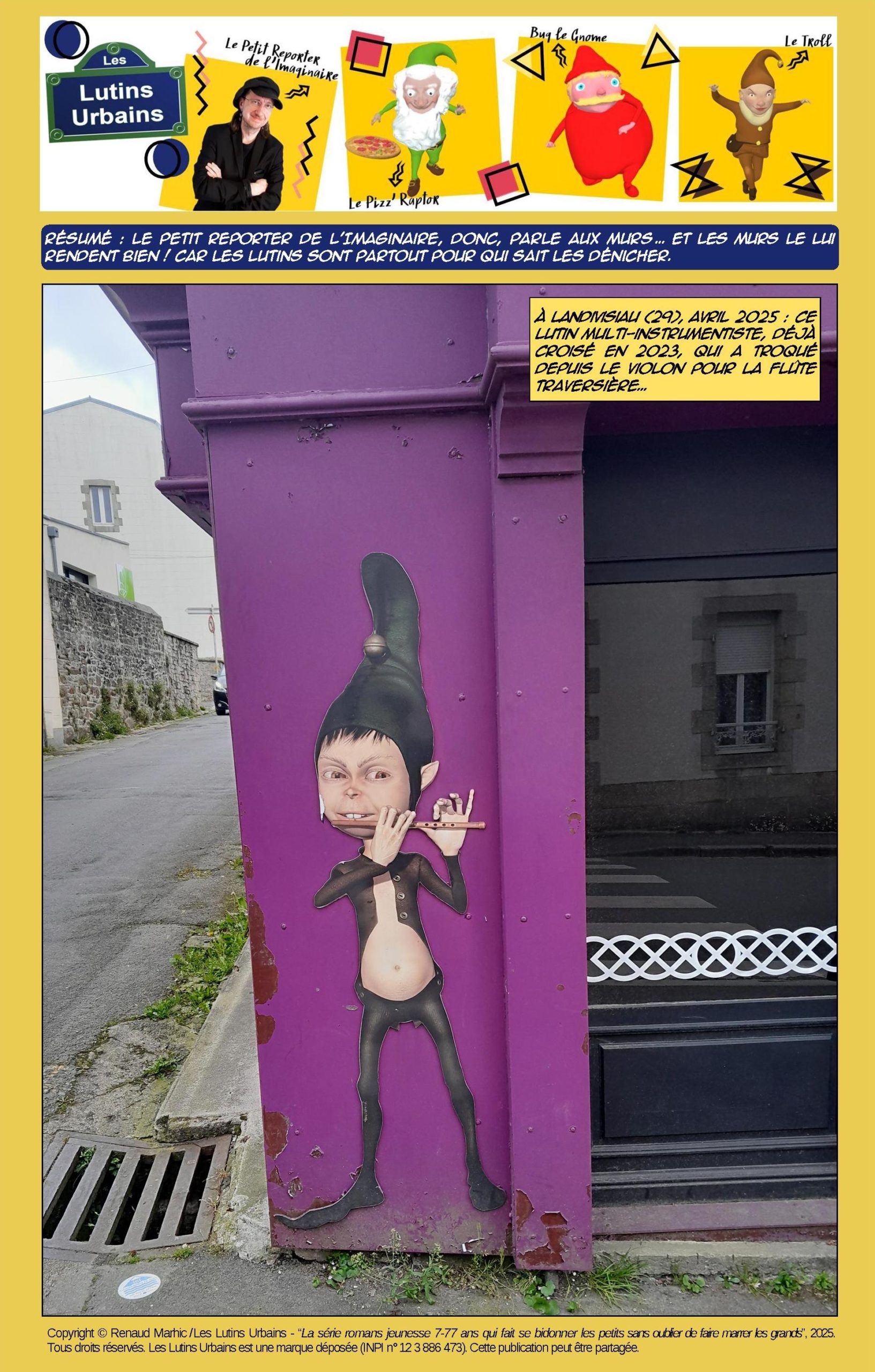 Petit Reporter de l’Imaginaire : les lutins font le mur (72)