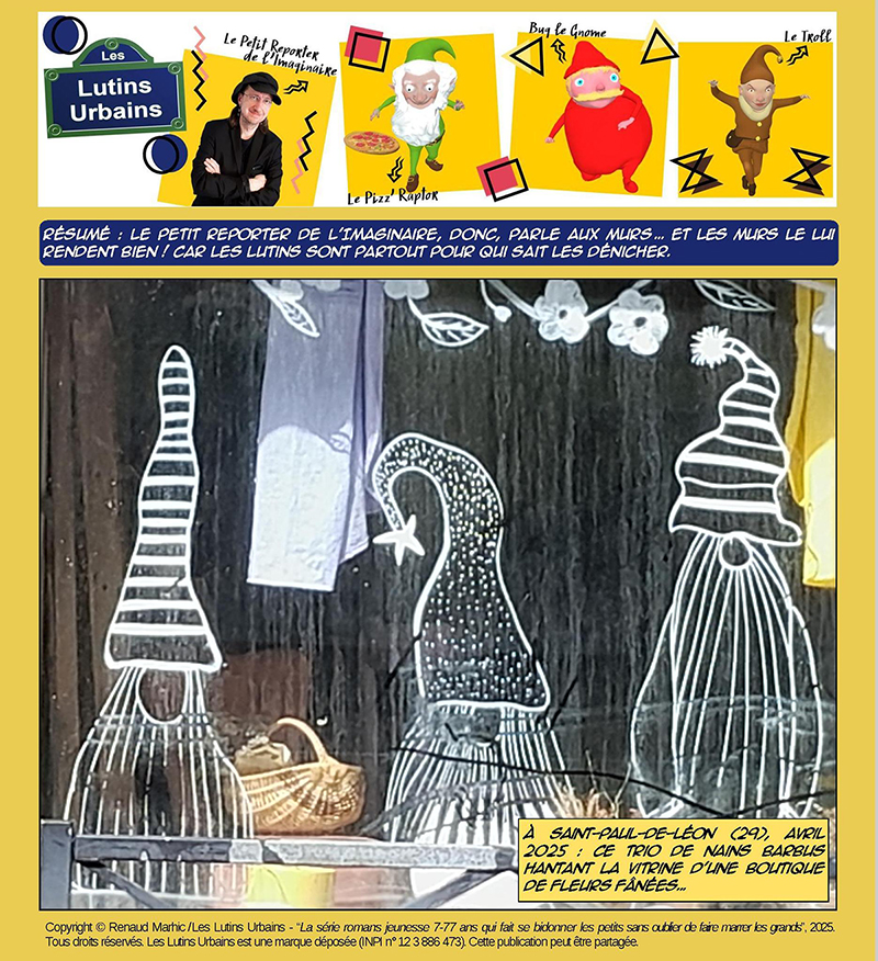 Petit Reporter de l’Imaginaire : les lutins font le mur (73)