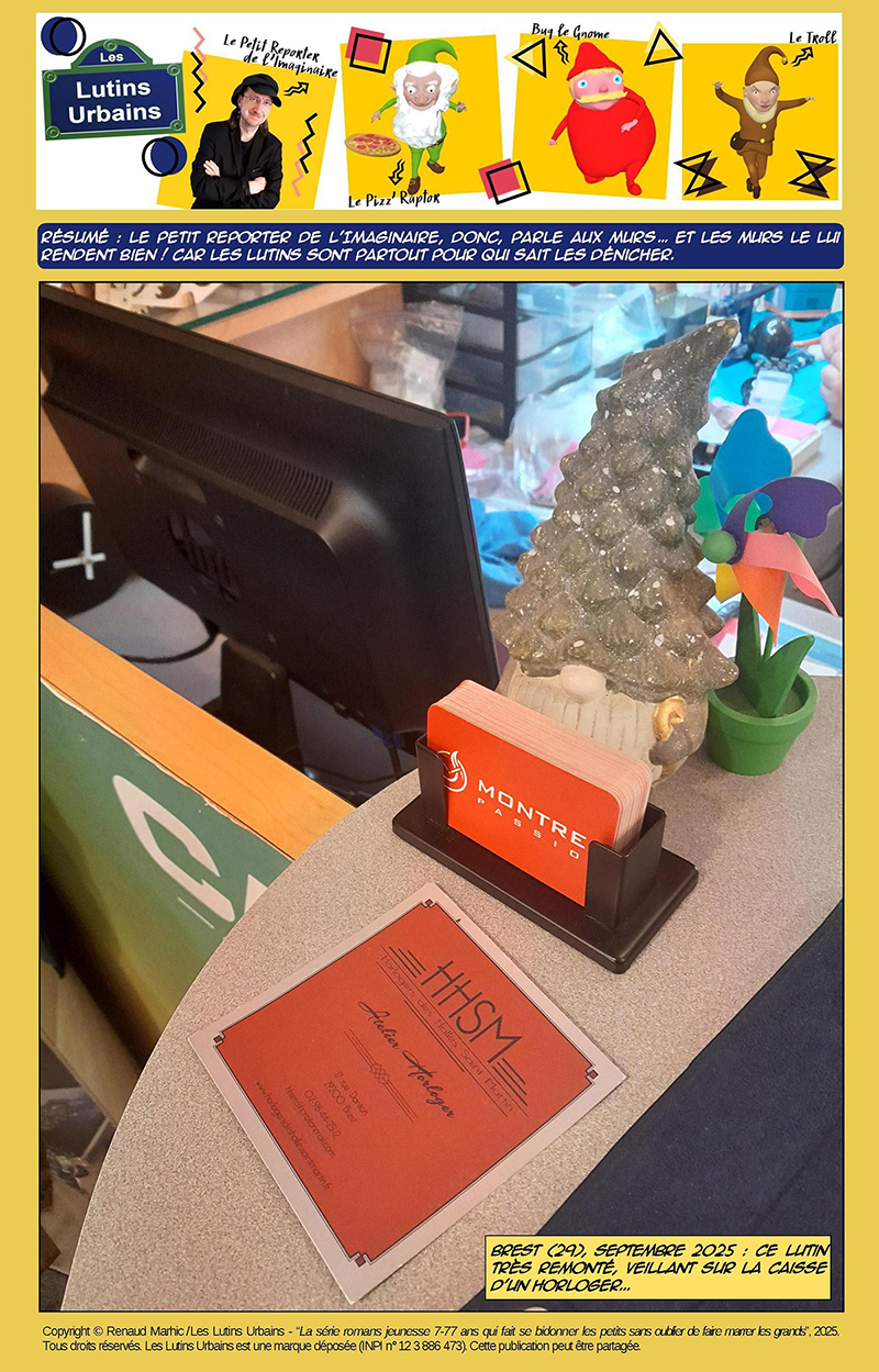 Petit Reporter de l’Imaginaire : les lutins font le mur (80)