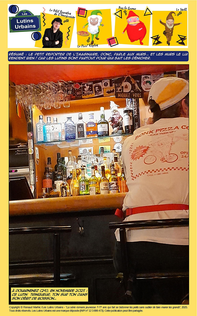 Petit Reporter de l’Imaginaire : les lutins font le mur (81)