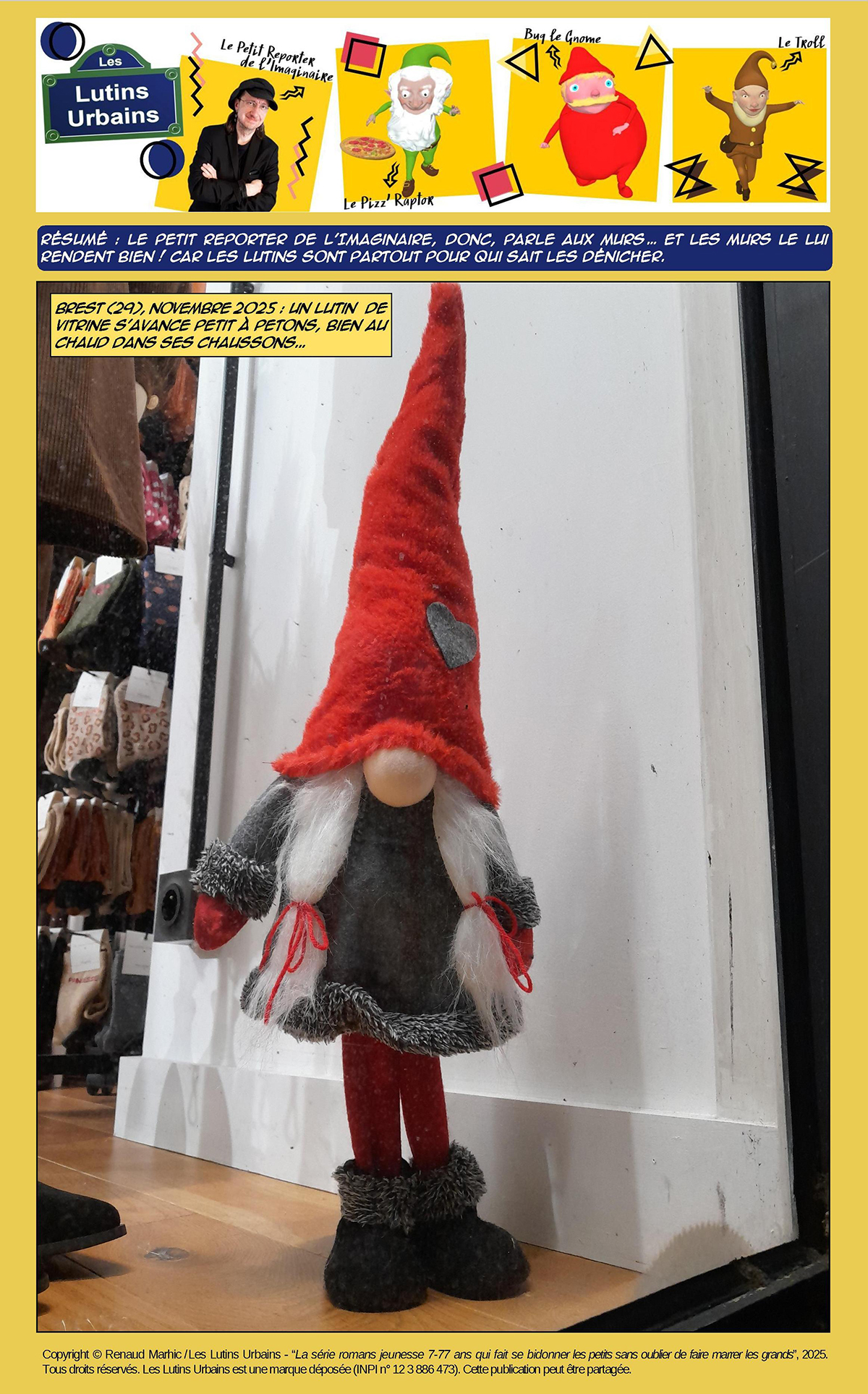 Petit Reporter de l’Imaginaire : les lutins font le mur (82)