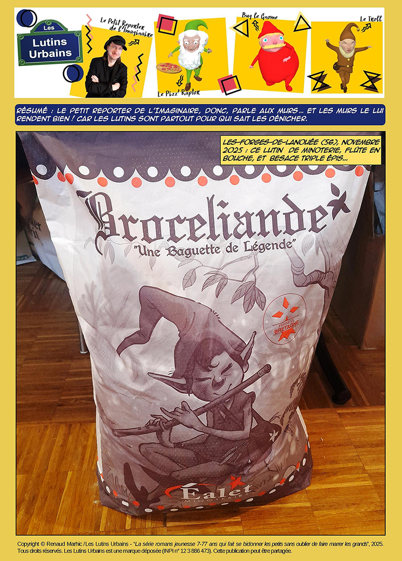 Petit Reporter de l’Imaginaire : les lutins font le mur (83)
