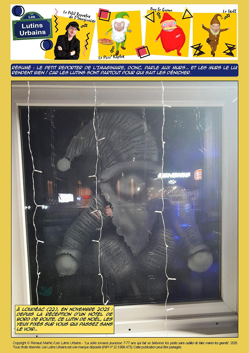 Petit Reporter de l’Imaginaire : les lutins font le mur (84)