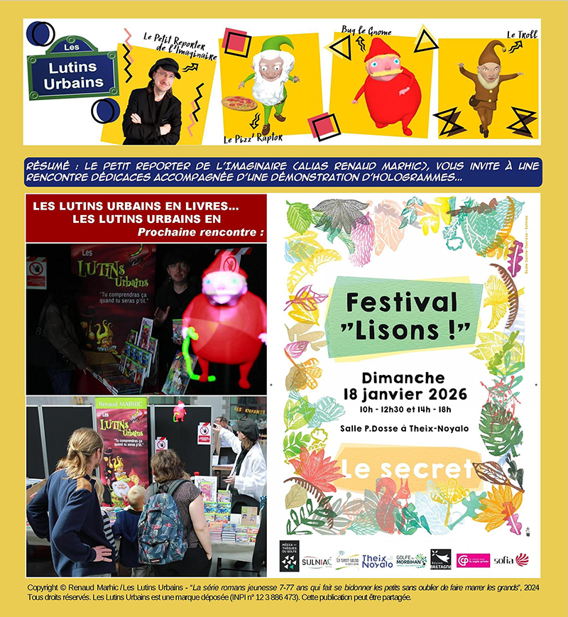 Les Lutins Urbains au Festival Lisons ! 2026