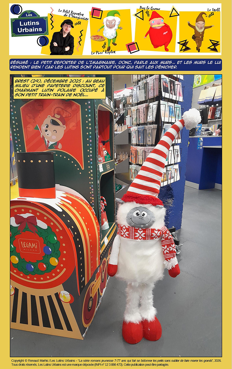 Petit Reporter de l’Imaginaire : les lutins font le mur (85)