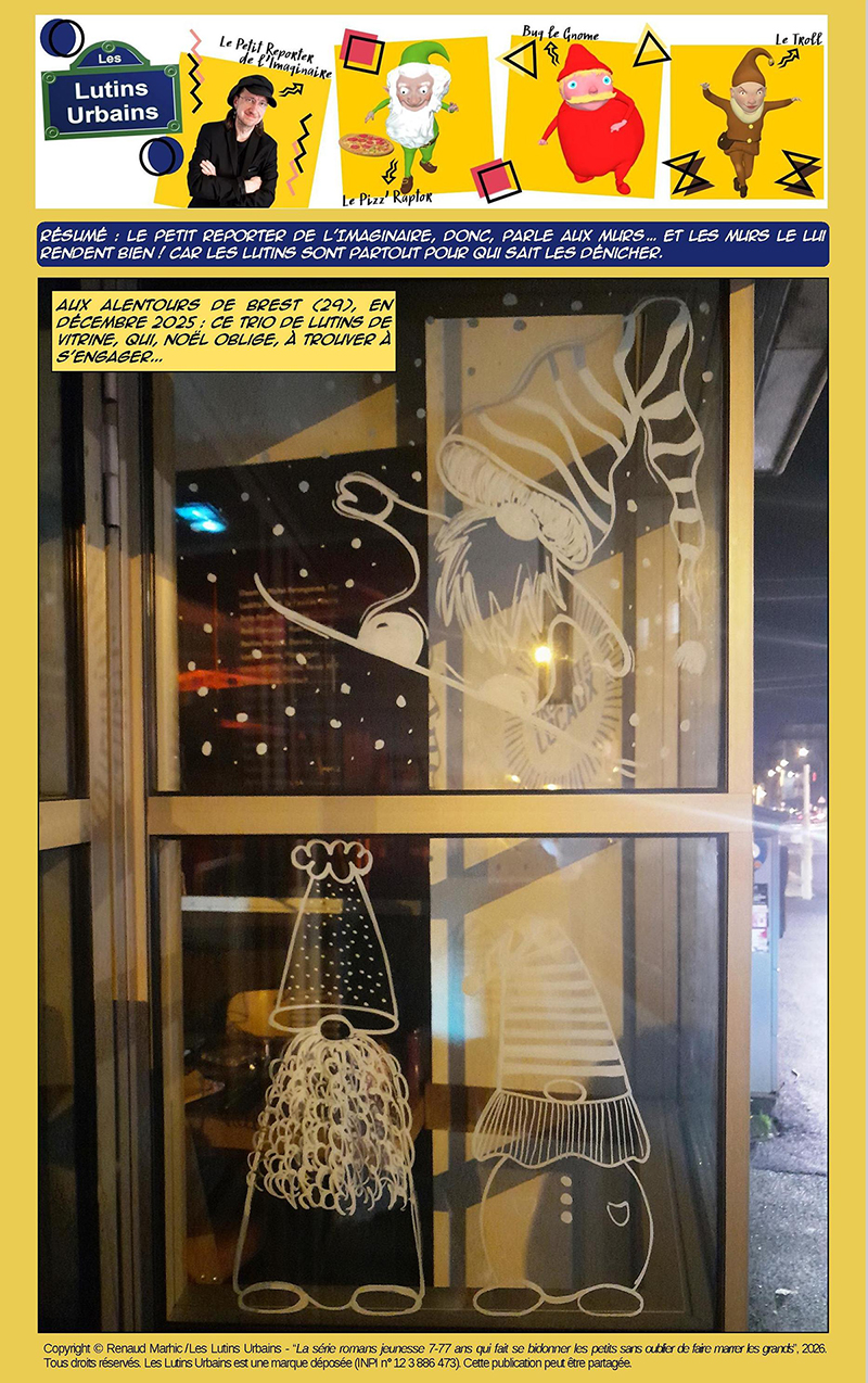 Petit Reporter de l’Imaginaire : les lutins font le mur (86)