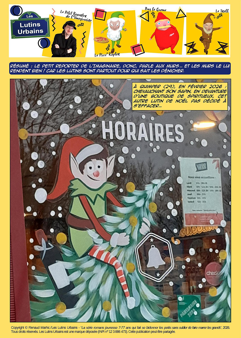 Petit Reporter de l’Imaginaire : les lutins font le mur (90)
