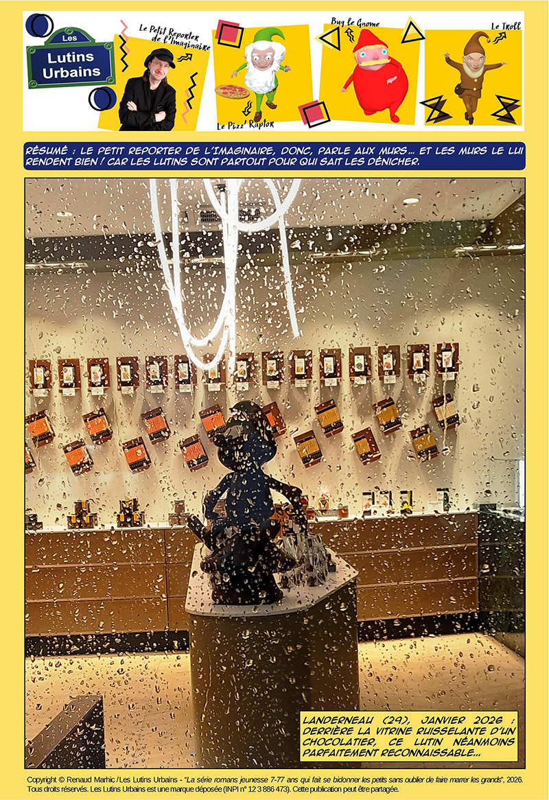 Petit Reporter de l’Imaginaire : les lutins font le mur (87)