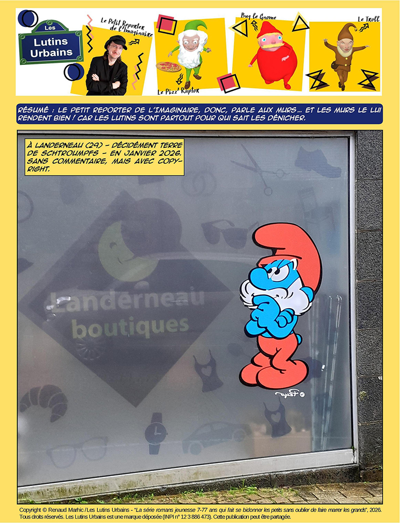 Petit Reporter de l’Imaginaire : les lutins font le mur (88)