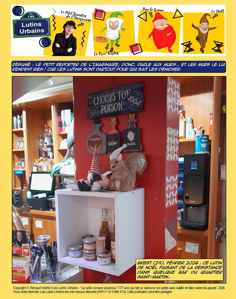 Petit Reporter de l’Imaginaire : les lutins font le mur (89)