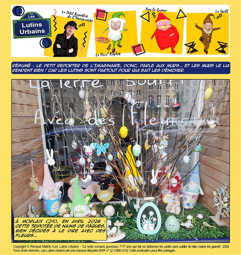 Petit Reporter de l’Imaginaire : les lutins font le mur (94)