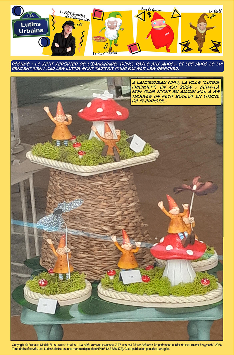 Petit Reporter de l’Imaginaire : les lutins font le mur (96)